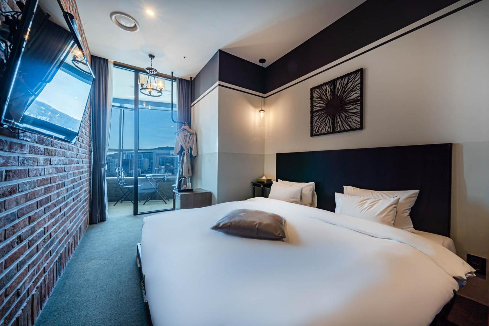 H Avenue Hotel Gwangalli Branch Busan Exterior foto
